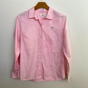 Pink Button Down Vineyard Vines, M